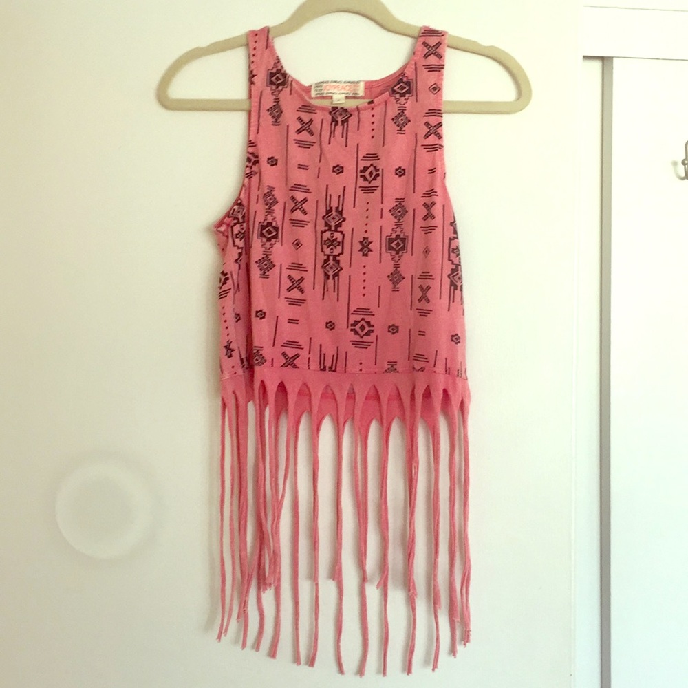 Fringe Tank Top